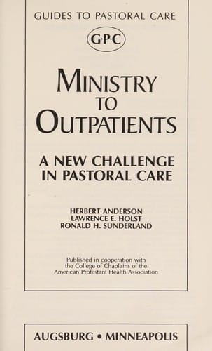 Ministry to outpatients