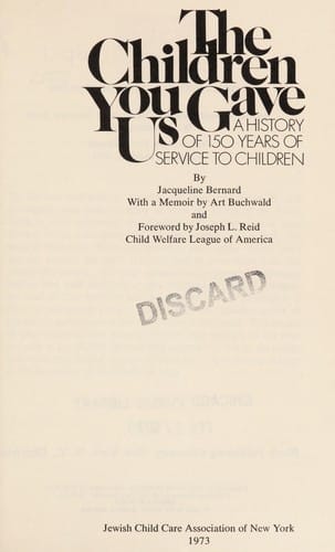 The children you gave us