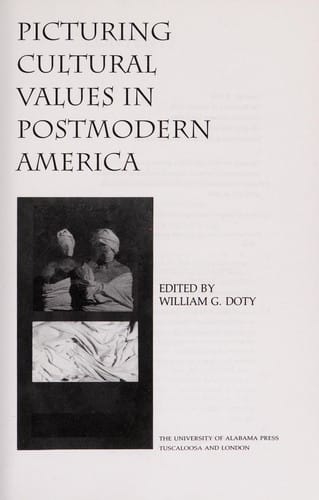 Picturing cultural values in postmodern America