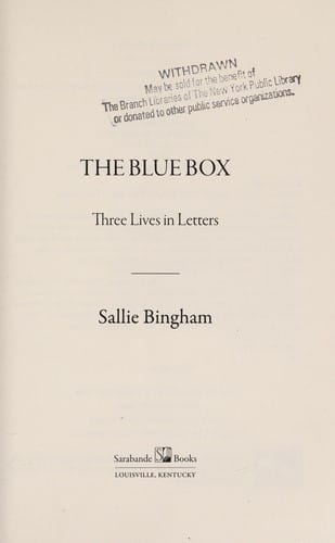 The blue box