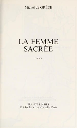 La femme sacree
