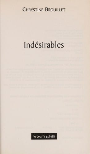 Indesirables