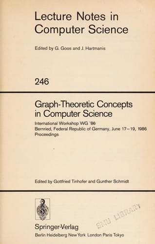 Graph-theoretic concepts in computer science