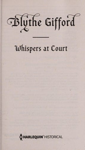 Whispers at Court