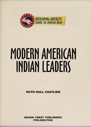 Modern American Indian chiefs