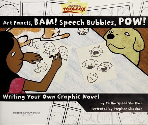 Art panels, bam! speech bubbles, pow!