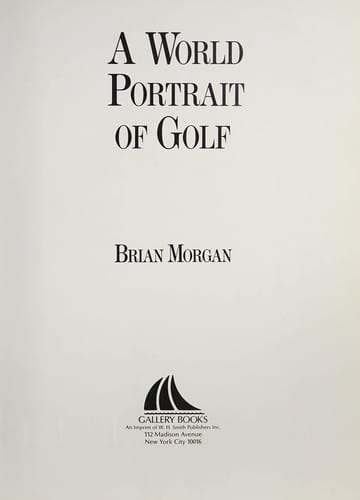 A world portrait of golf