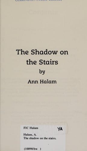 The shadow on the stairs