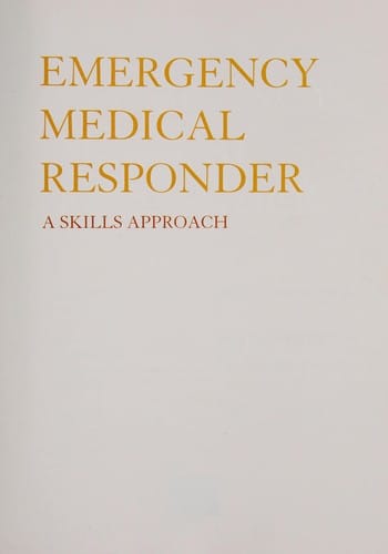Emergency medical responder