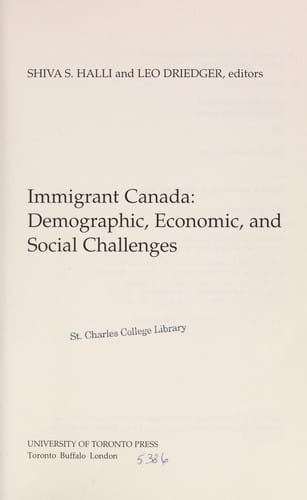 Immigrant Canada