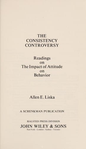 The consistency controversy