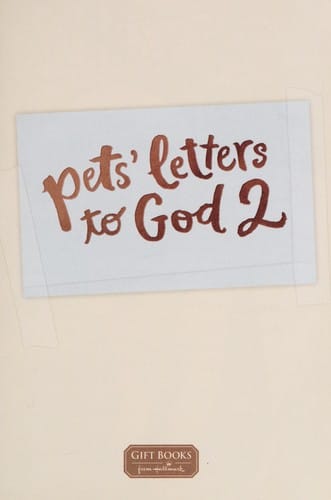 Pets' letters to God 2