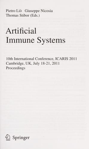 Artificial Immune Systems