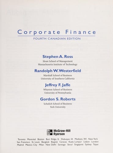 Corporate finance
