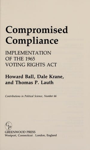 Compromised compliance