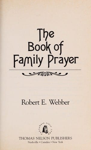The book of family prayer