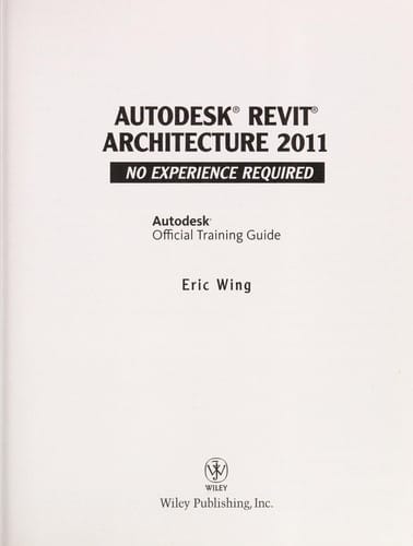 Autodesk Revit architecture 2011