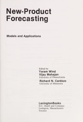 New-product forecasting