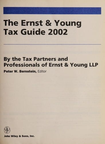 The Ernst & Young tax guide 2002
