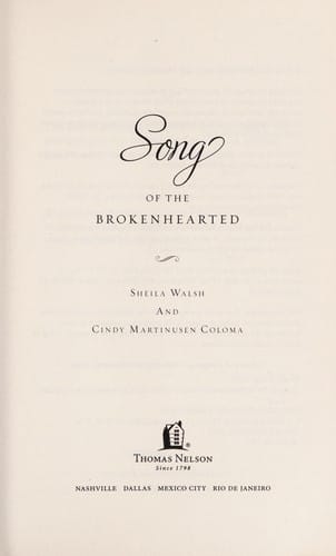 Song of the brokenhearted