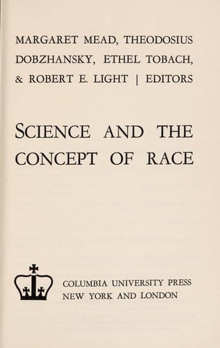 Science and the concept of race