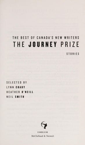 The Journey Prize Stories 20