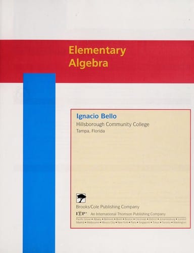 Elementary algebra
