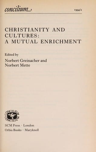 Christianity and cultures