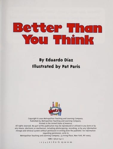 Better than you think