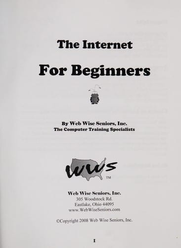 The internet for beginners