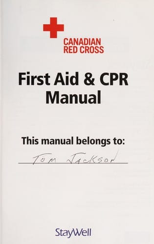 First aid & CPR manual