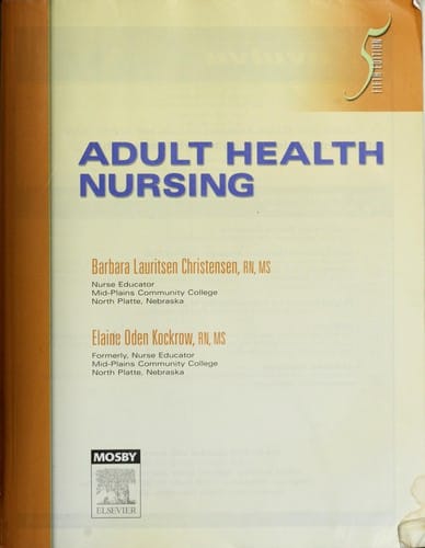 Adult health nursing