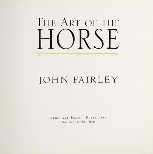 Art of the horse