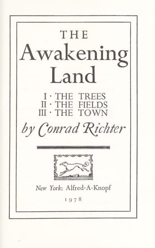 The awakening land