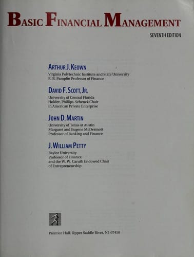 Basic financial management