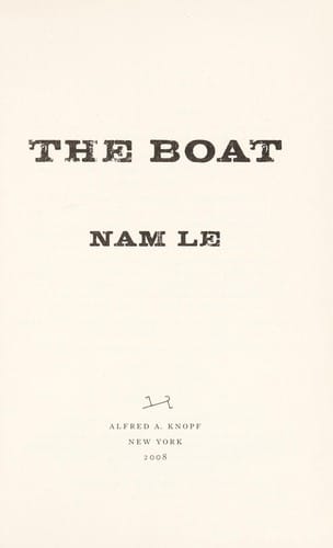 The boat