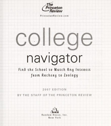College navigator : find the school to match any interest from archery to zoology