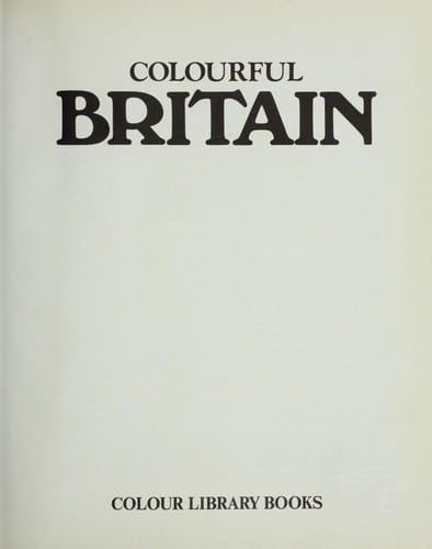 Colourful Britain