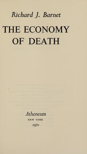Economy of death