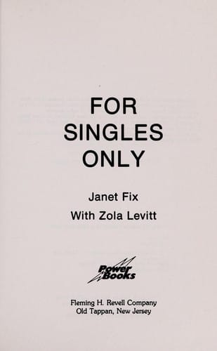 For singles only