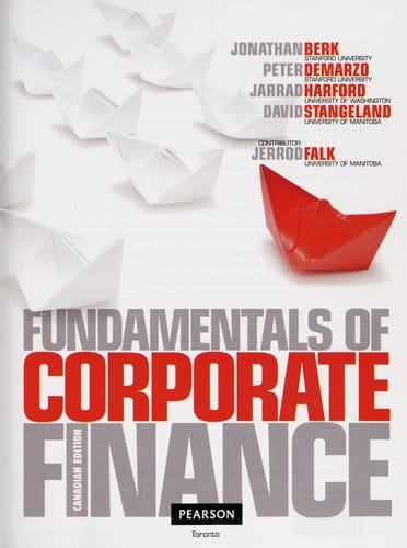 Fundamentals of corporate finance