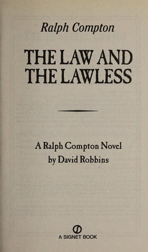 The law and the lawless