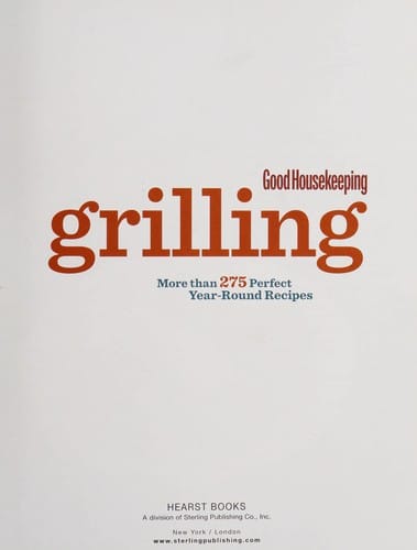 Good housekeeping grilling