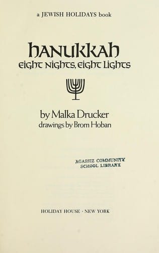 Hanukkah : eight nights, eight lights