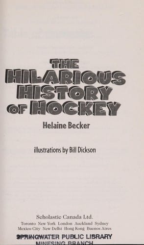 The hilarious history of hockey