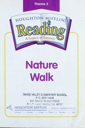 Houghton mifflin reading phonics library