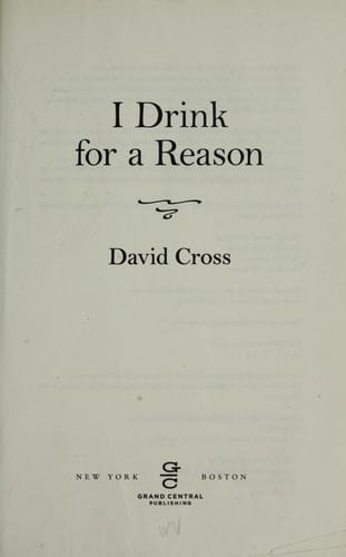 I drink for a reason