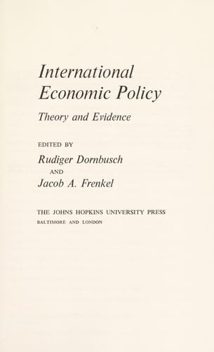 International economic policy