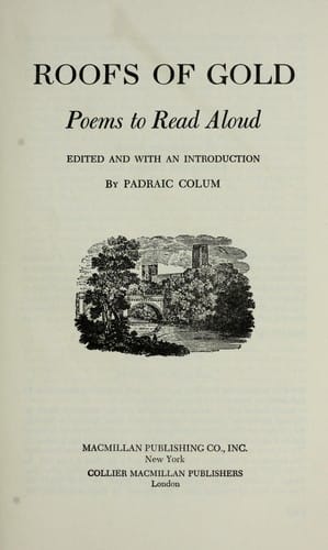 Roofs of gold, poems to read aloud