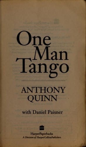 One man tango